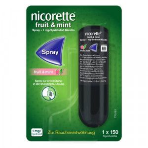 NICORETTE Fruit & Mint Spray 1 mg/Sprühstoß